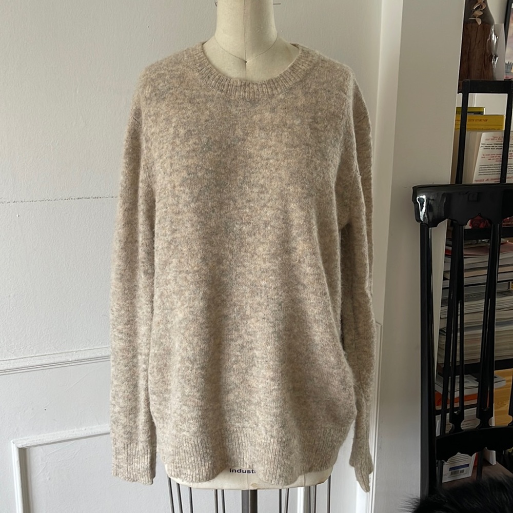 Jenni Kayne Alpaca Crewneck, Small